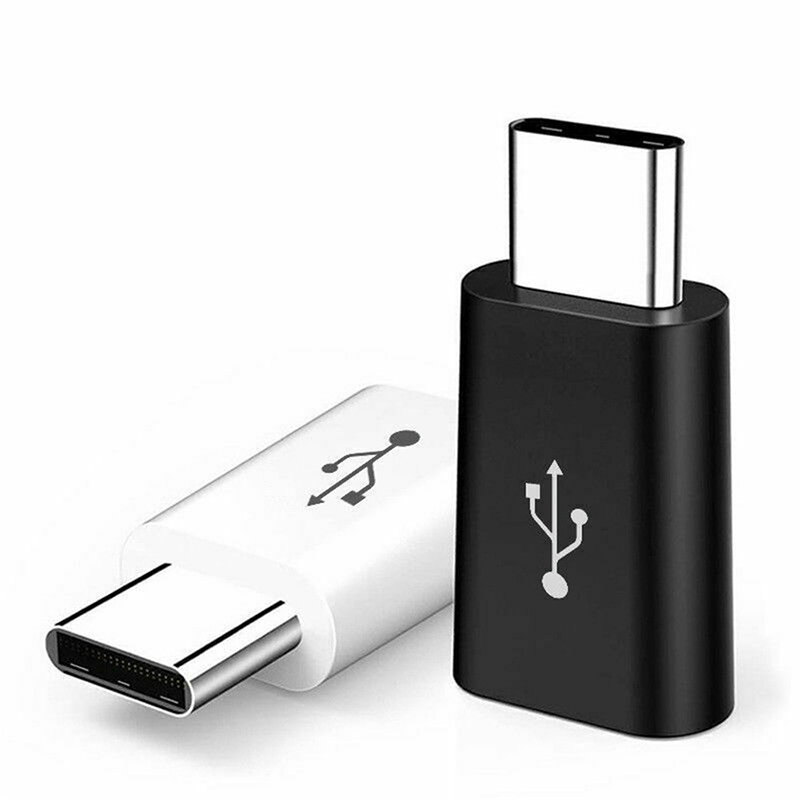 USB نوع C أنثى إلى مايكرو USB ذكر محول موصل نوع-C إلى مايكرو USB 2.0 شاحن محول للهاتف سامسونج شاومي هواوي