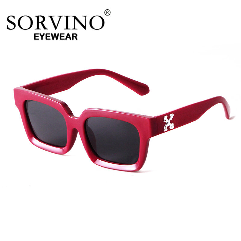 نظارات شمسية Sorvino مربعة للرجال والنساء ، طراز الفهد ، البني ، الشرير ، الملونة ، المضادة للضوء الأزرق ، الموضة ، uv400
