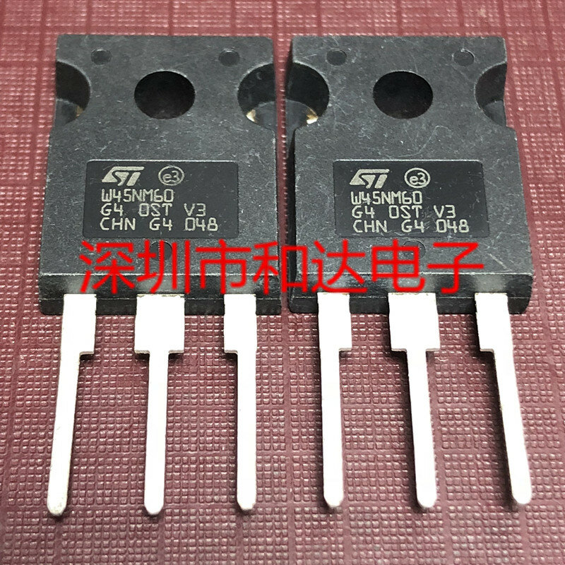 10PCS/lot W45NM60 STW45NM60  TO-247 650V 45A  Really Stock Original Best Quality Guarantee Fast Shipping
