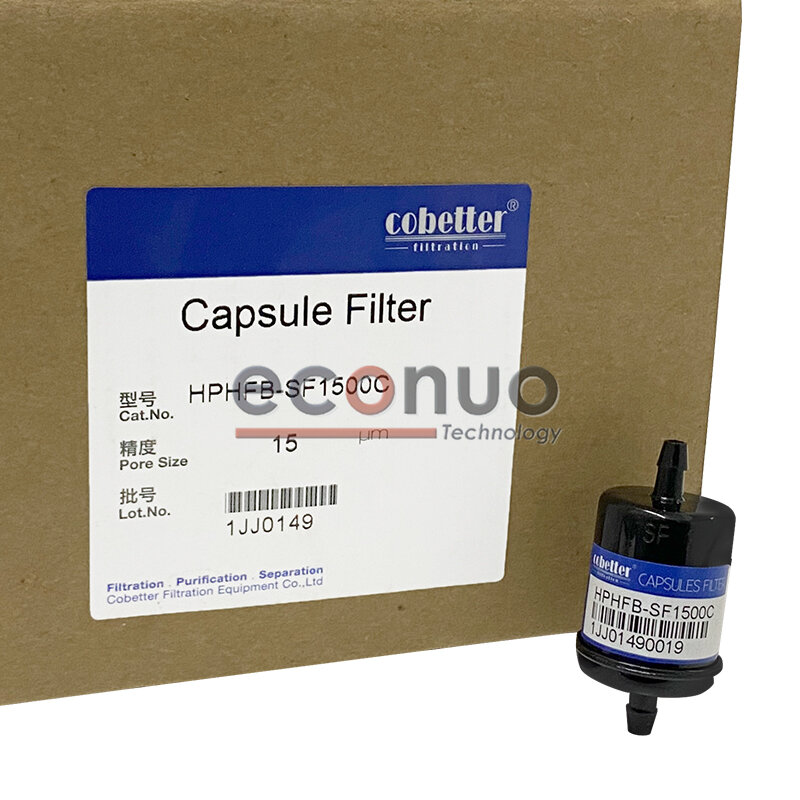 Komponen printer inkjet Filter Cobetter asli Filter tinta HPHFB-SF1500C 15u penyaringan tinta hitam