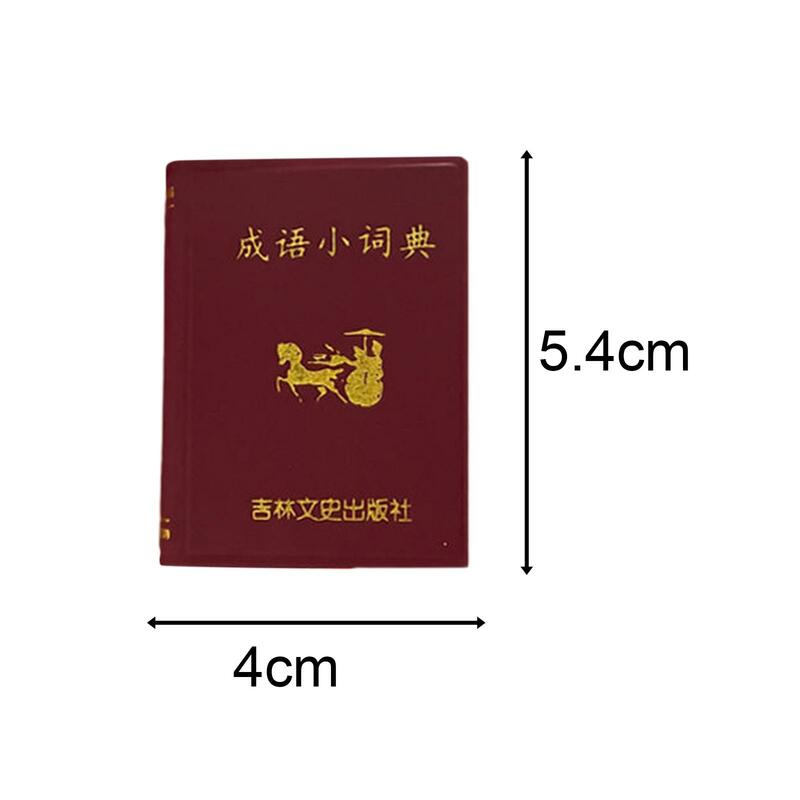 Pocket Dictionary Language Learning Books Lightweight Educational Pocket Book Mini Book for Outdoor Travel Planes Outside Gifts
