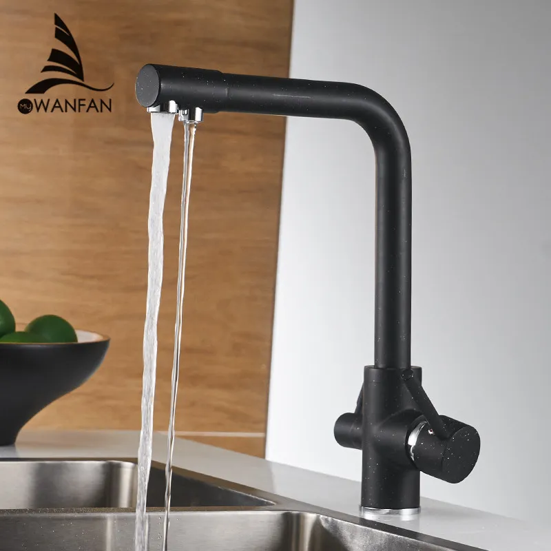 Смеситель кухонный с фильтром, поворот на 360 градусов, функция очистки воды