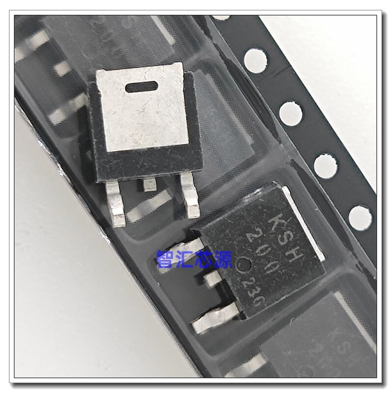 MOSFET TO-252 KSH200, 10 pièces/uno