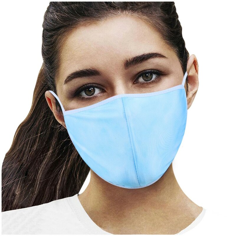 Masque de Protection Faciale Respirant Imprimé à la Mode, Réutilisation avec une Variété d'Options de Documents, Confortable à Longue Tenue, 1 Pièce