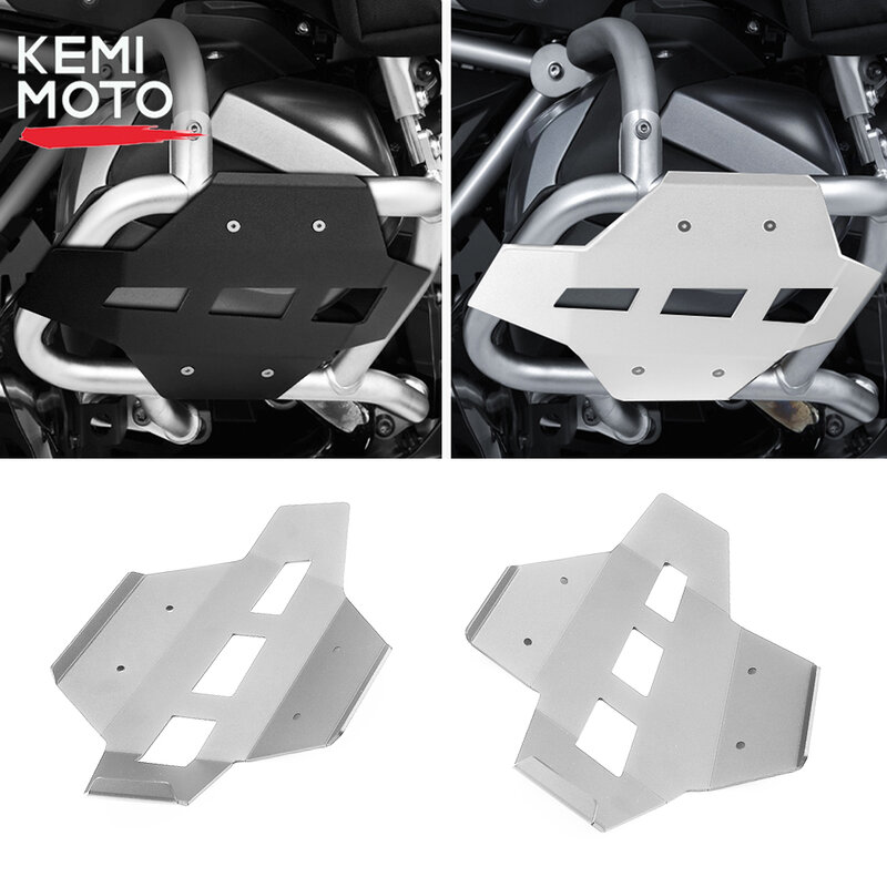 KEMIMOTO Cylinder Head Guards Protector Cover For BMW R 1250 GS ADV 1250GS R1250GS Adventure Engine Guards 2022 2021 2020 2019