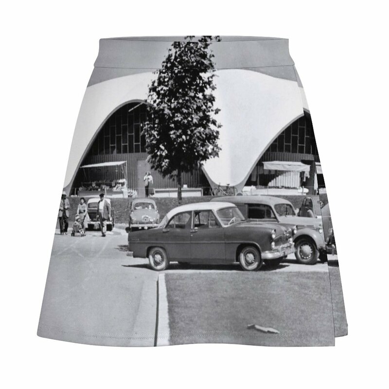 Centralny rynek Royan około 1956 Mini spódniczki spódniczki dla kobiet mini spódniczka dla spódnica letnia dla kobiet