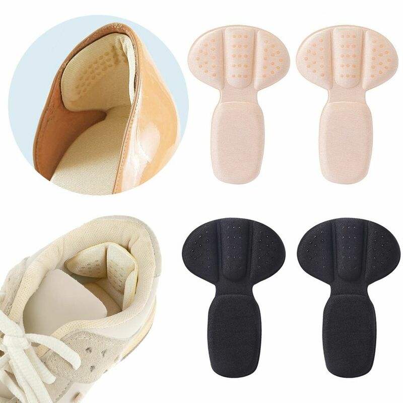 Reusable Heel Cushion Pads Accessories Anti Blister Self-Adhesive Foot Heel Grips Comfortable Adjustable Heel Protectors