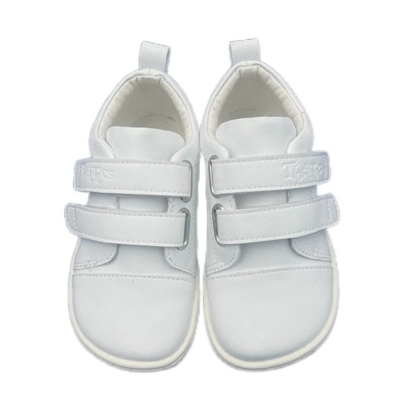Tipsietoes nuova scarpa in vera pelle 2024 per ragazze e ragazzi bambini Sneaker a piedi nudi spedizione gratuita minimalista elastico doppio cinturino