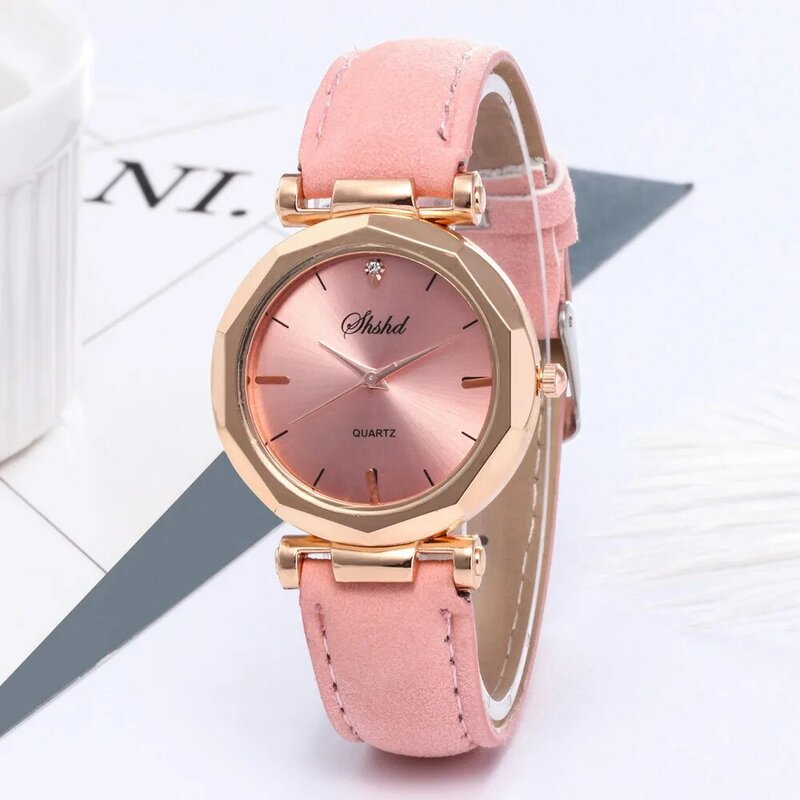 2023 New Watch Women Fashion Casual Leather Belt Watches Simple Ladies' Small Dial Quartz Clock Dress Wristwatches Reloj Mujer