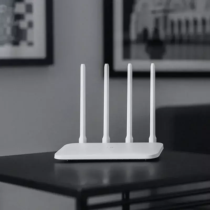 Original Xiaomi Mi WIFI Router 4C Roteador APP Control 64 RAM 802.11 b/g/n 2.4G 300Mbps 4 Antennas Wireless Routers Repeater