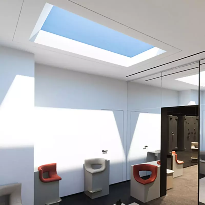 Nuovo stile Blue Sky Smart plafoniera per bagno soggiorno cucina illuminazione naturale arredamento per interni lampada da soffitto lucernario blu