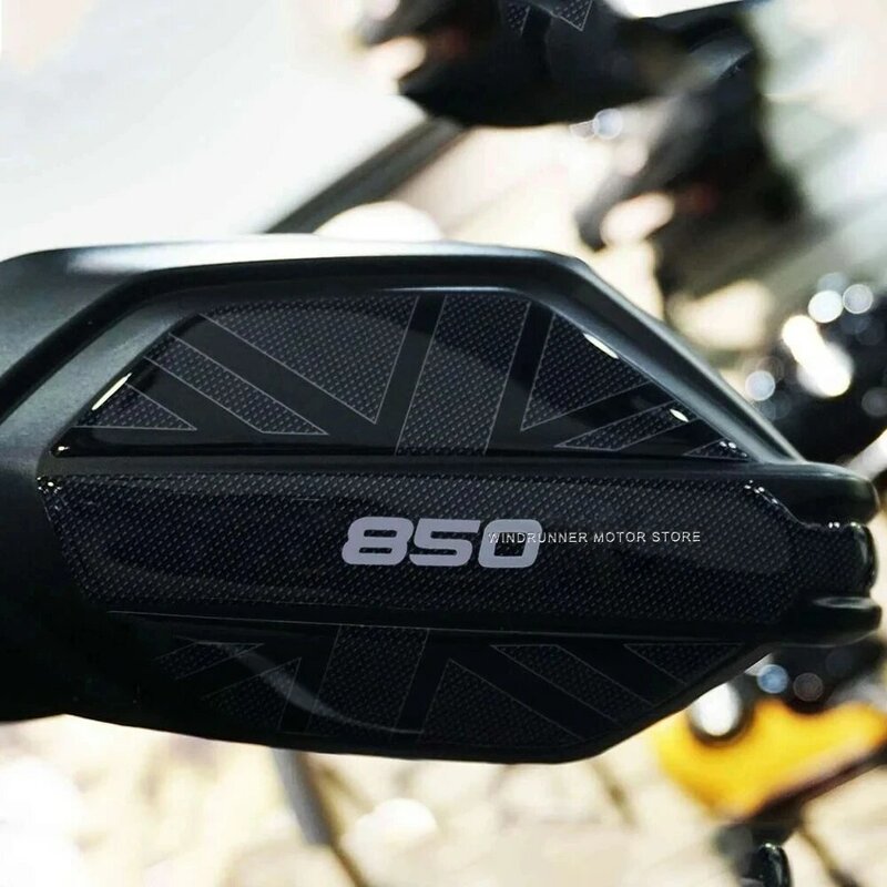 타이거 850 스포츠 2021 핸드 가드 스티커, 오토바이 3D 젤 에폭시 송진 핸드 가드 스티커