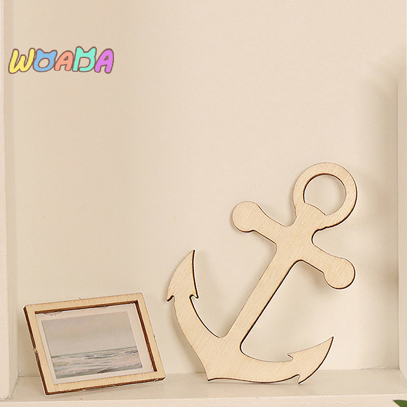 1/12 Dollhouse Wooden Ladder Ship's Anchor Tuo Model Dollhouse Furniture Decoration Dolls House Fairy Garden Craft Ornament