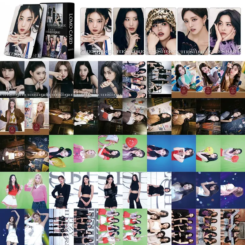 Kpop TWICE ITZY IU IVE GIDLE Kep1er Photocards 2022 nuevo álbum Lomo Cards Formula of Love Girls postales Photo Print Fans Gift