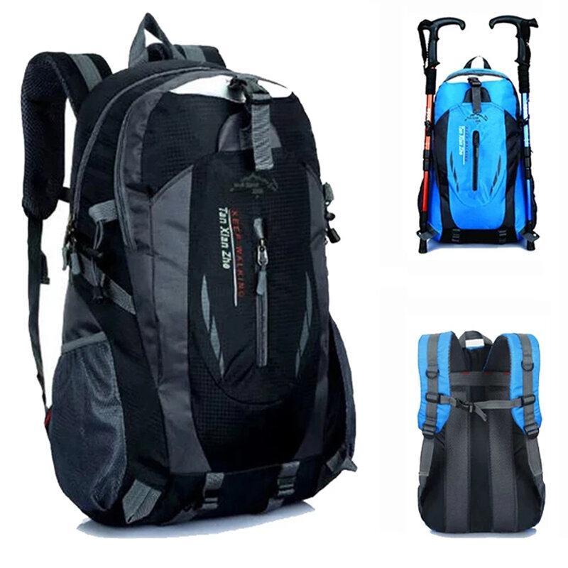 Men's Women's Waterproof Backpack Men Travel Pack Sports Bags Women Outdoor Hiking Climbing Camping Backpacks For Male Female