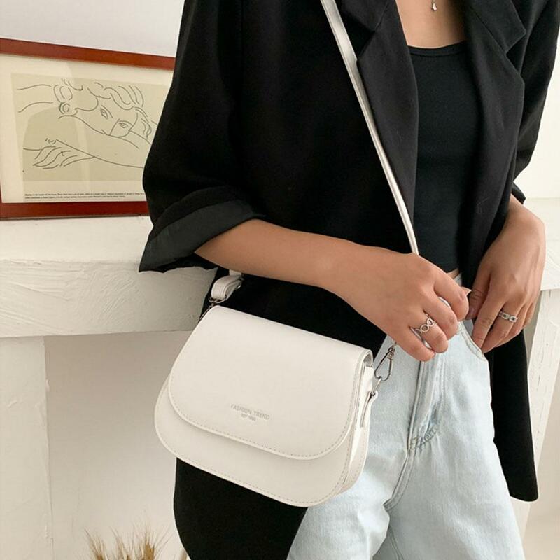 Saddle Bag For Women's Crossbody Bag Single Shoulder Small Bag For Women Trendy Girl Summer Simplicity Fashionable F7W2