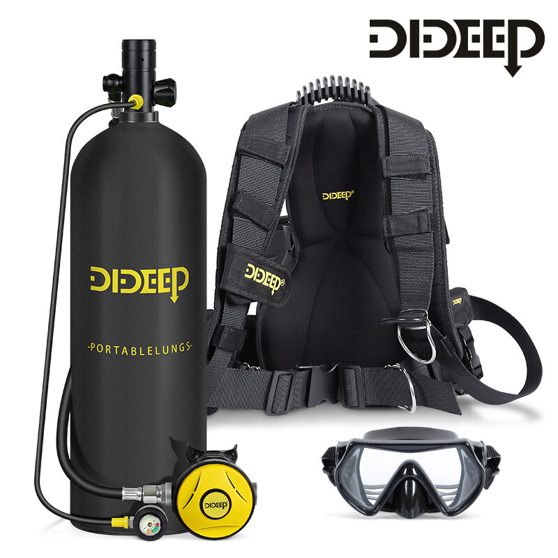 Botella de oxígeno de buceo, equipo de esnórquel, tanque de buceo especializado, rebreather de buceo, nuevo, 4L