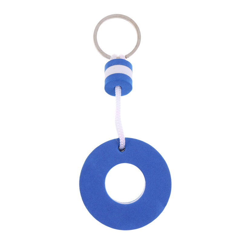 Boating Sea Fishing Water Floating Keychain Anchor Shape Key Ring Water Sports Rowing Inflatable Boats Yacht Accessories