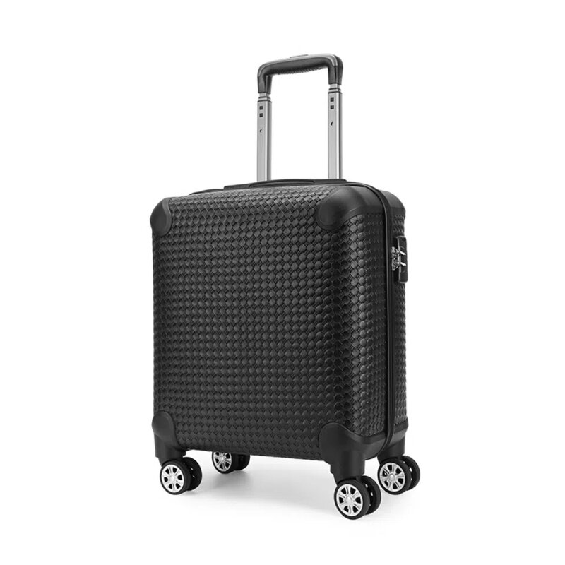 16 Cal rozmiar kabiny walizka na kółkach podróżna torba na kółkach mężczyźni wyciszenie kółka obrotowe Rolling bagaż TSA Lock Carry Ons