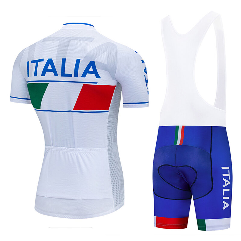 Team italy Camisolas de ciclismo para homens, vestuário de secagem rápida MTB uniforme, roupa de bicicleta respirável, alta qualidade, verão