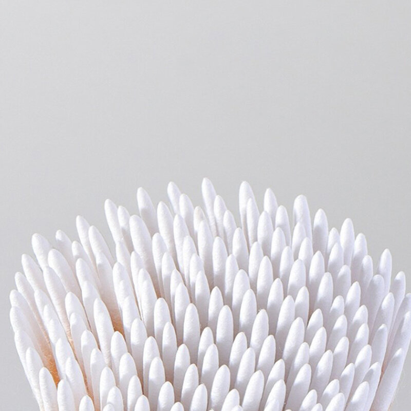 100 szt. Paznokcie sztuka drewniane wacik czyste patyczki pąki końcówki odpychacz do skórek głowy Manicure szczegóły narzędzia do zmywacz do paznokci