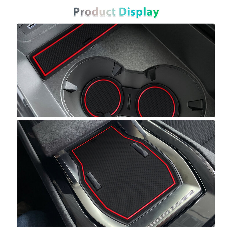 RUIYA per Renault Austral E-Tech Hybrid 2022 2023 2024 Auto Porta Groove Mat Antiscivolo Slot Pad Auto Interior Austral Accessori