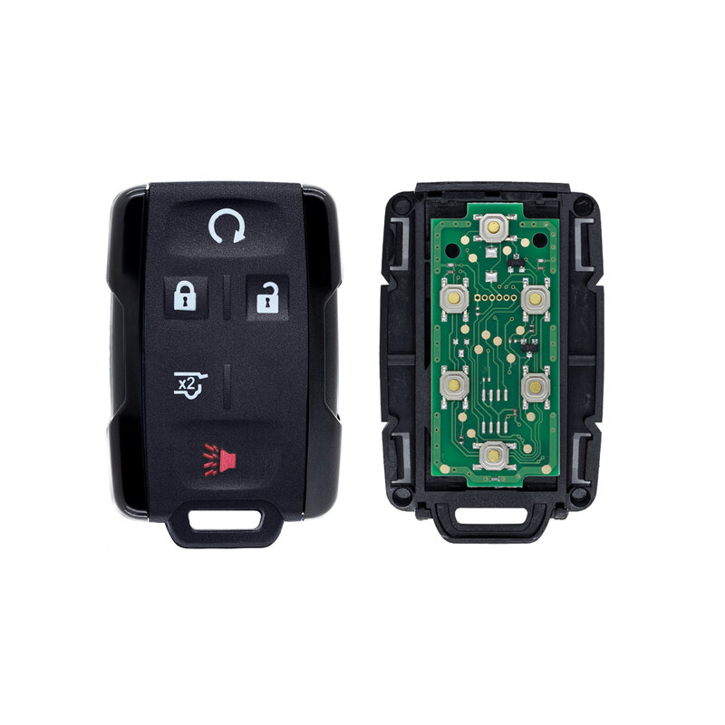 5 Buttons Car Remote Key Keyless Fob Entry 315Mhz M3N-32337100 for Chevrolet Suburban Tahoe GMC Yukon