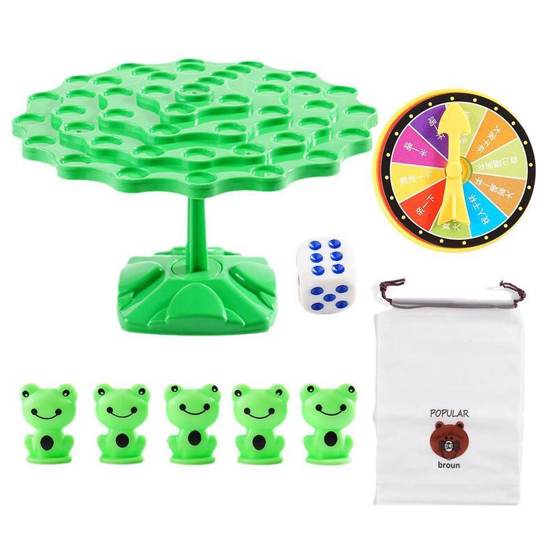 Jeu de société Montessori Math Toys, Balance Tree, Brittop Balance, Cadeau amusant, Interaction parent-enfant, S4s3