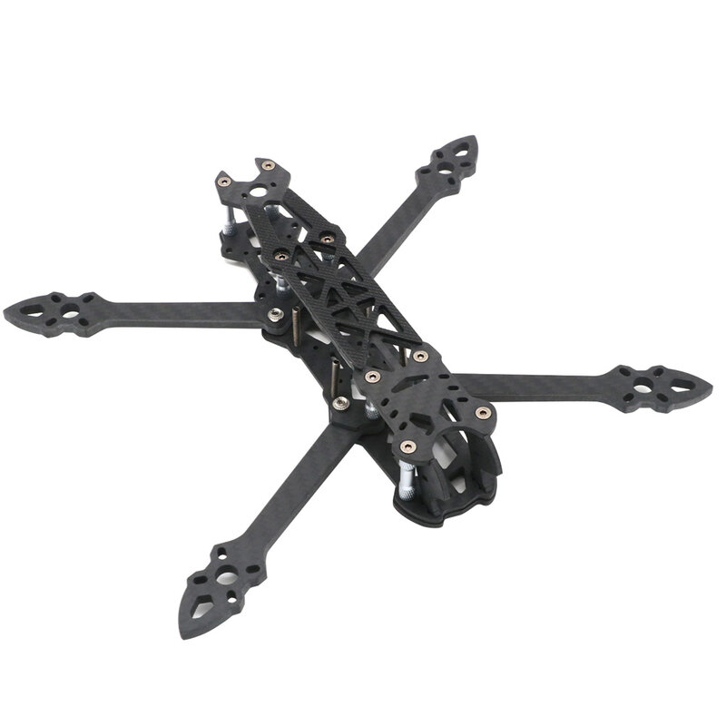 Quadro de fibra de carbono FPV, espessura do braço 5mm para Mark4 Racing Drone, Quadcopter Freestyle, Mark 4, 7 "295mm