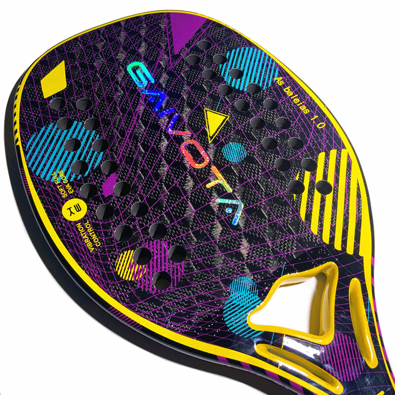 Gaivota 2023 비치 테니스 라켓, 3K 입체 3D 패턴 + 가방