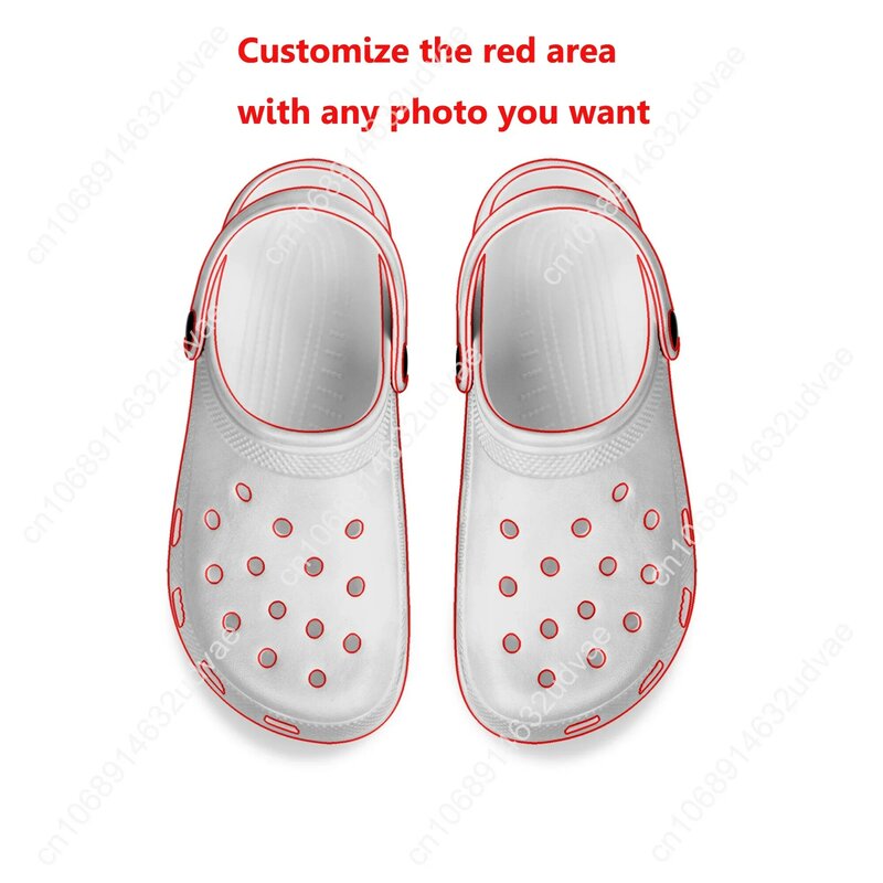 A-Arale Dr Slump Японские Аниме Манга Мультфильм домашние Сабо пользовательские водные ботинки для мужчин женщин подростковая обувь женские пляжные тапочки с отверстиями