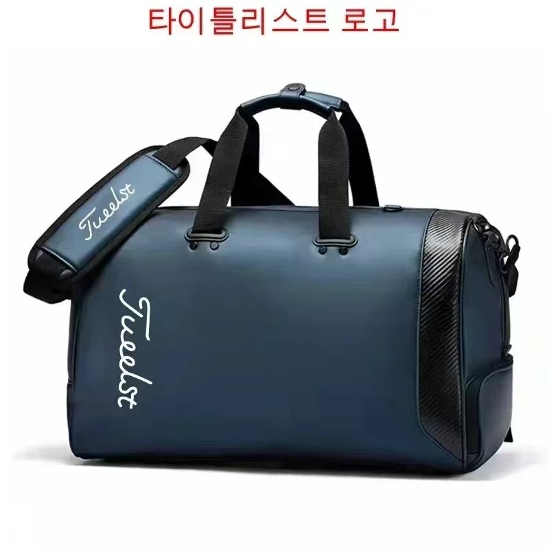 Bolsa de ropa de Golf coreana, bolso de mano multifuncional, bolsa deportiva, doble capa dividida, clásica, para hombres y mujeres, nueva moda