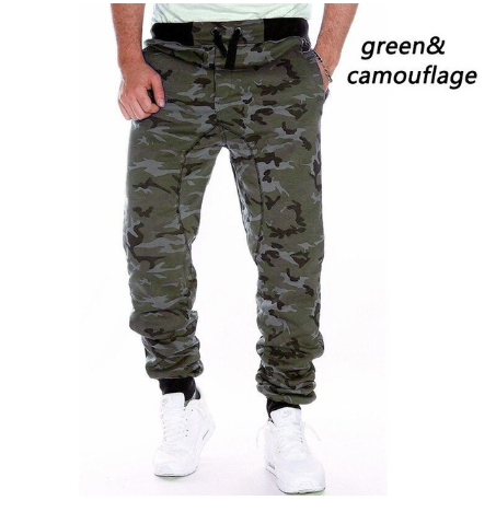 Pantalones Cargo de camuflaje para hombre, chándal informal de algodón con múltiples bolsillos, ajustados, talla grande, 2023