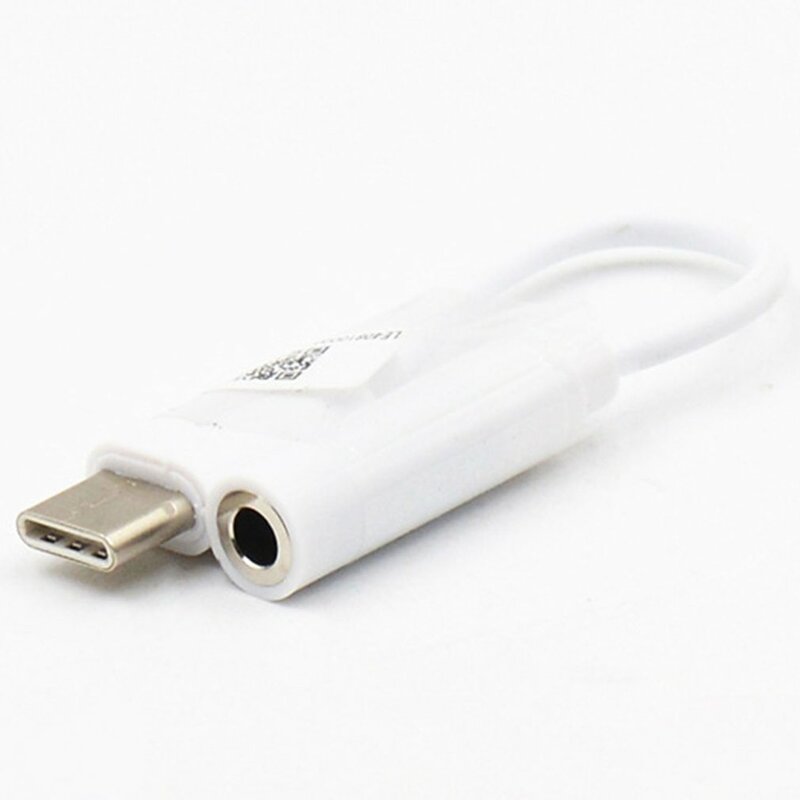 Mini adaptador de Cable de auriculares portátil tipo C a 3,5mm, conector USB 3,1 tipo C USB-C macho a hembra de audio 3,5 para Xiaomi