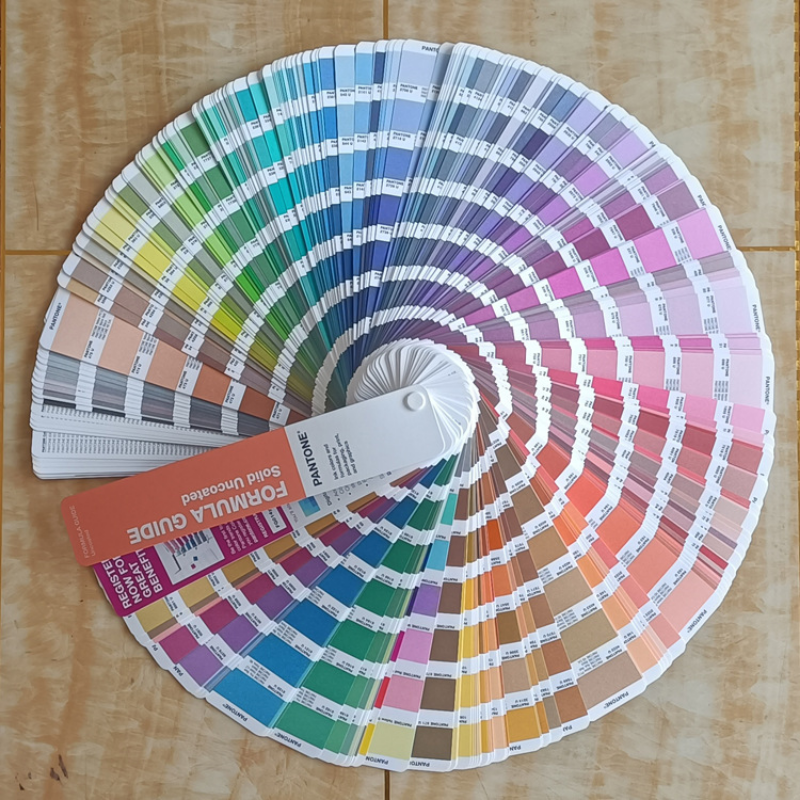 Tarjeta de Color Pantone U sin recubrimiento, GP1601B-U mate, 2022, nueva versión 2390