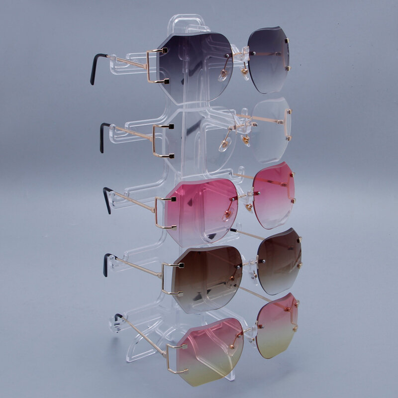 Javrick óculos de sol 5 camadas, quente, expositor, estande, suporte, prateleira