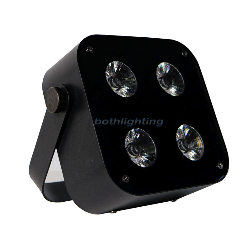 Bothlighting-minifoco LED IR4 para iluminación de bodas, foco inalámbrico RGBWA UV de 32 piezas con 4 cajas, batería, 4x12w, DMX512