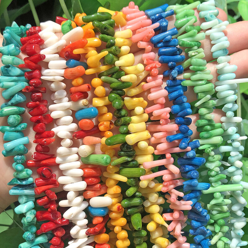 Natural Irregular Shell Gravel Beads Colorful Loose Spacer Beads For Jewelry Making DIY Bracelet Necklace Handmade Crafts