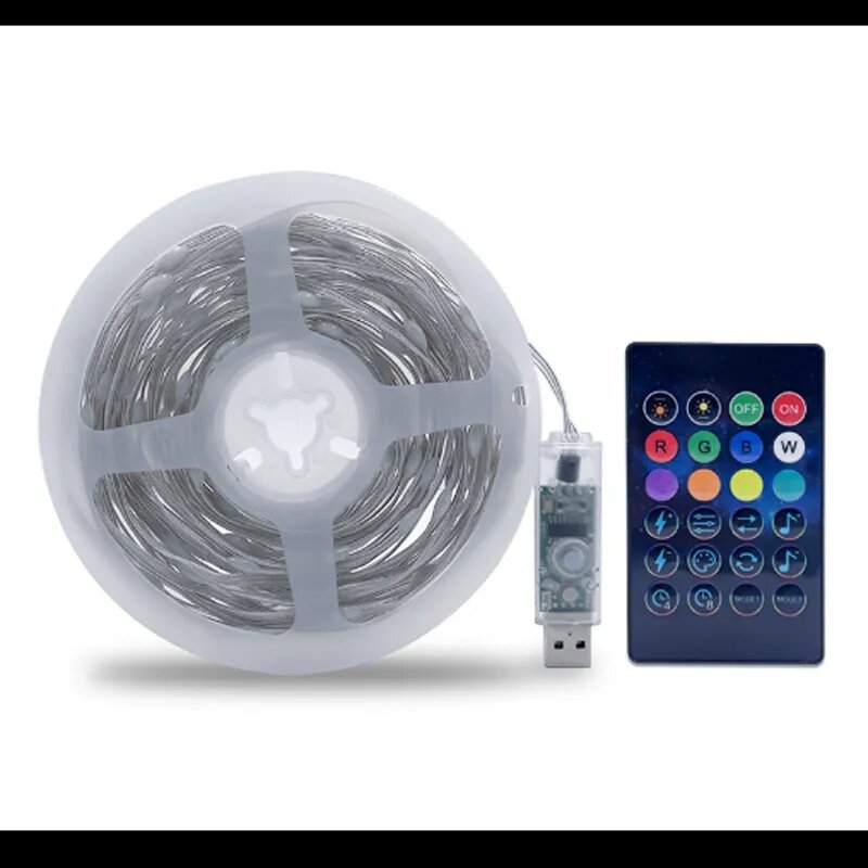 防水LEDクリスマスライトガーランド,USBアプリケーション制御,Bluetooth,クリスマスの装飾,屋外