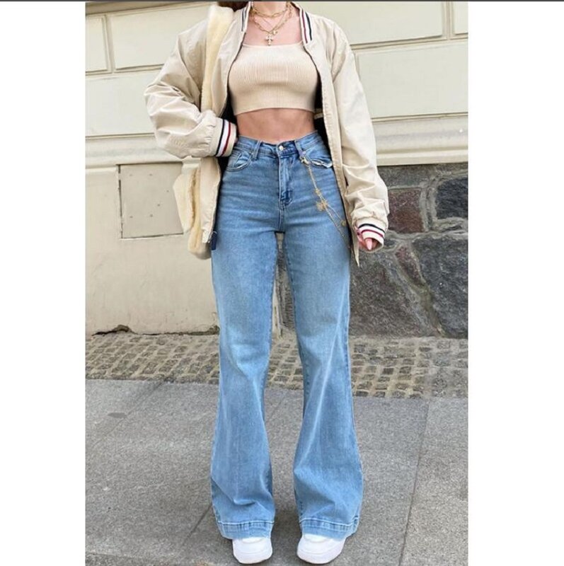 Phụ Nữ Quần Jeans Rách Size Lớn Bạn Trai Quần Cao Cấp Mẹ Không Xác Định Stright Quần