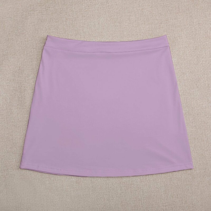 Lilac Mini Skirt korean clothes ladies Summer dress outfit korean style