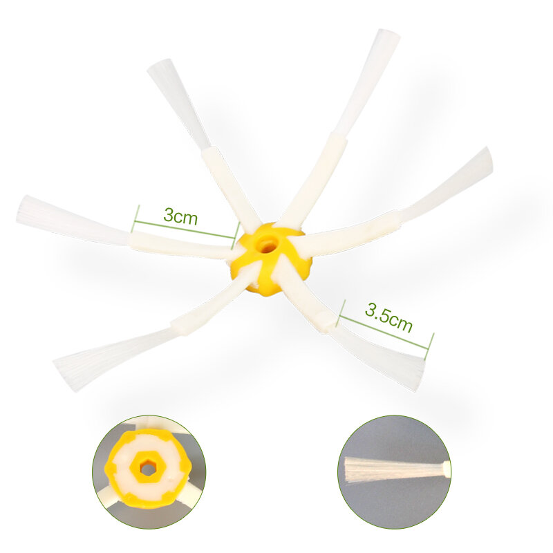 Kit de repuesto para iRobot Roomba serie 700, accesorios de cepillo lateral con filtro HEPA, 760, 770, 772, 774, 775, 776, 780, 782, 785, 786, 790