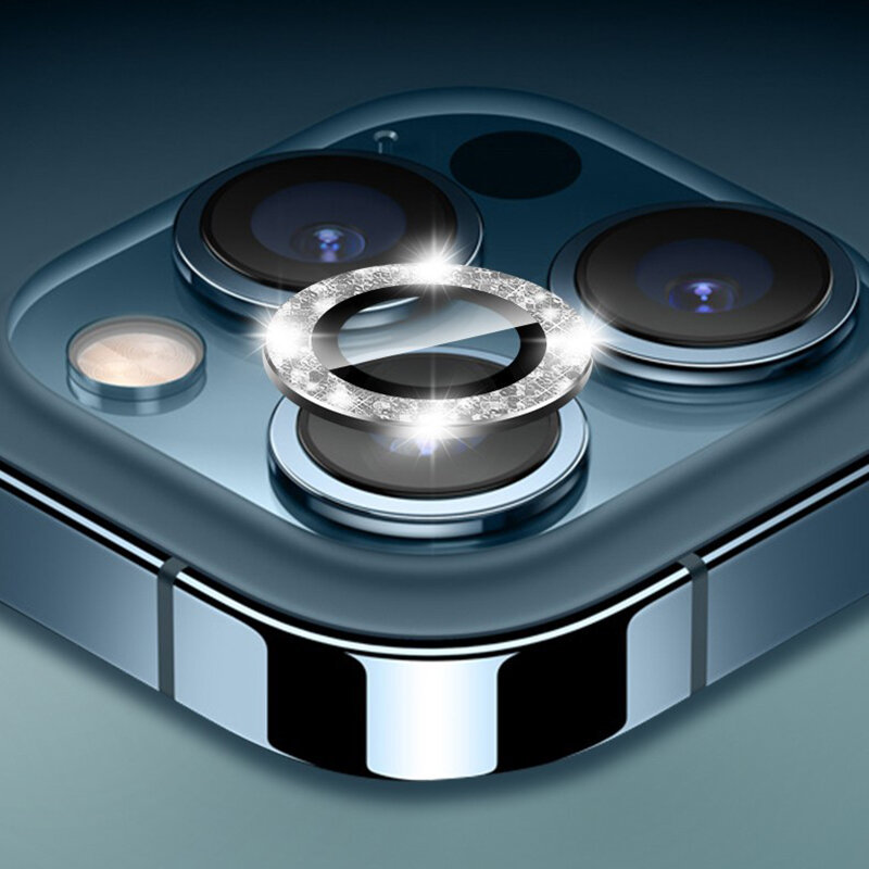 Objektiv Metall Rings chutz Glas für iPhone 11 12 13 Pro Max Kamera Objektivs chutz auf iPhone 12pro 13pro 14 Pro Max Kamera Film