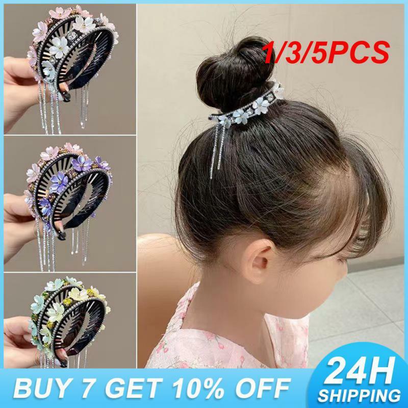 1/3/5PCS Fashionable And Elegant Hairpin Multi Scenario Usage Fashion Hair Accessories Inlaid Grip Clip