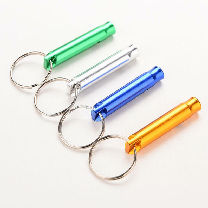 Multifunction Whistle Portable Emergency Whistle Keychain Team Gifts Camping Hiking Outdoor Tools Whistle Pendant Key Chains