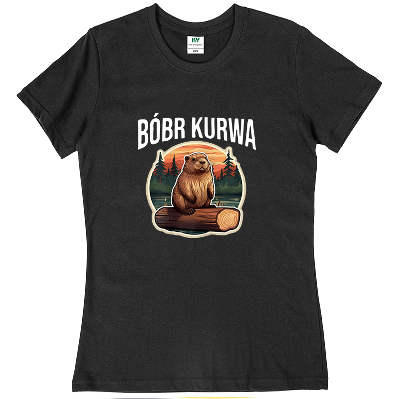 Bober Kurwa Bobr T-Shirt Retro lustige Meme Trend Y2k Grafik T-Shirt weiche Unisex 100% Baumwolle T-Shirts EU-Größe