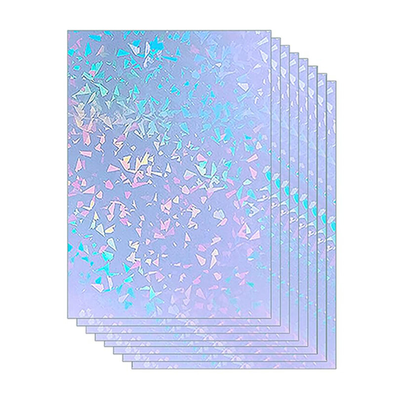 ESHANG-Película de laminación en frío impermeable, papel autoadhesivo de 4,1x2,9 pulgadas, tarjeta de paquete DIY, película de laminación fotográfica, 50 hojas