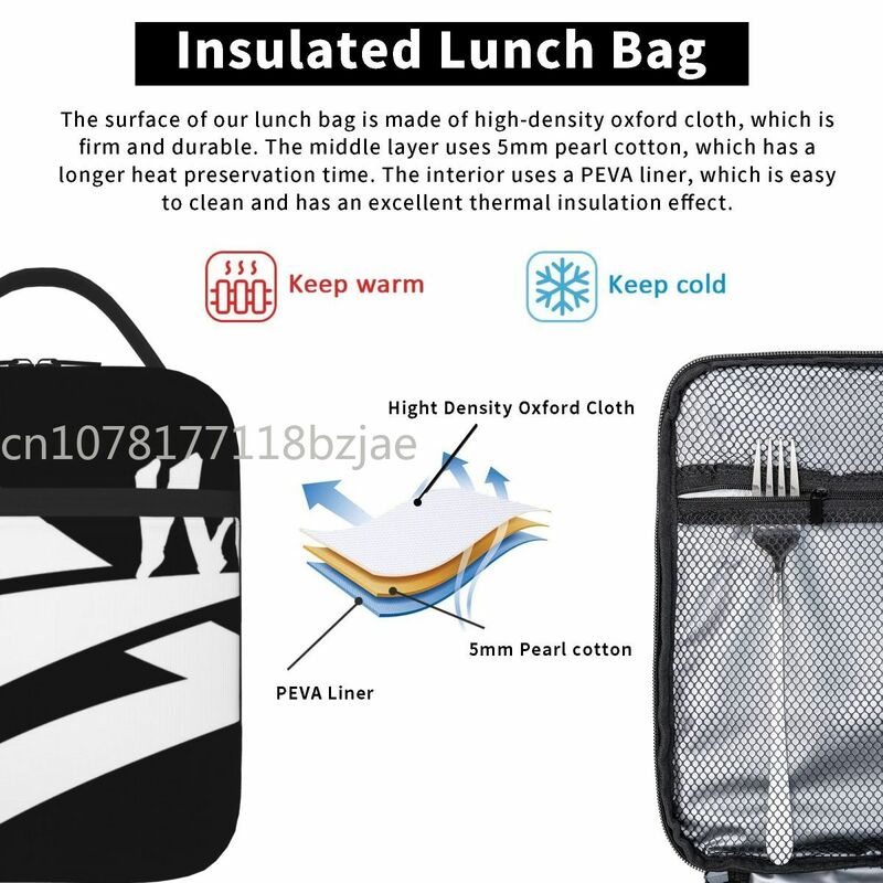 กระเป๋าเก็บอุณหภูมิกล่องข้าวกลางวันผู้หญิงกระเป๋าใส่อาหารกลางวันแบบเต็มตัวกล่องข้าวกลางวัน