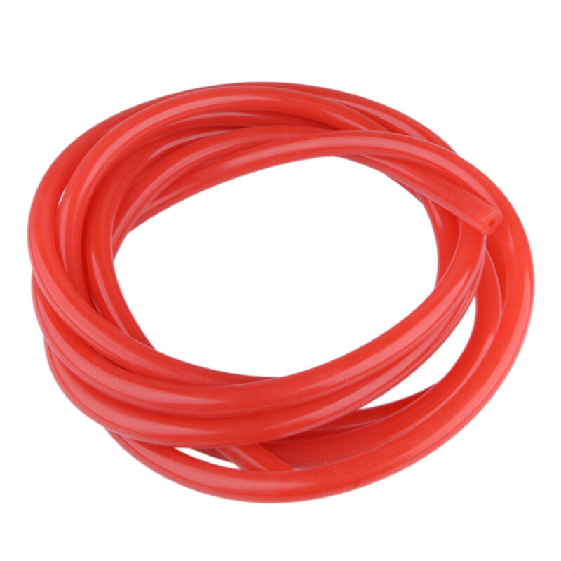 Universal Car 1/8" ID 3mm OD 9mm 10 Feet Red Fuel Air Silicone Vacuum Hose Line Tube Pipe