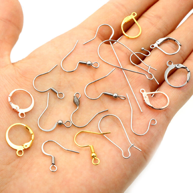 (Nooit Vervagen) Hoge Kwaliteit 316 Roestvrij Staal Diy Earring Bevindingen Sluitingen Haken Sieraden Maken Accessoires Slangetje